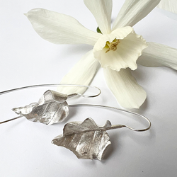 Örhängen Precious Leaves - Silver