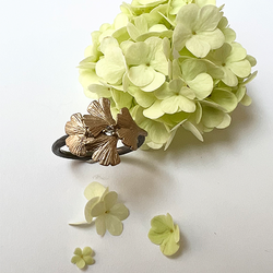 Ring Maya Ginkgo - Brons/Guld
