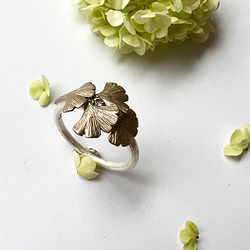 Ring Maya Ginkgo - Silver