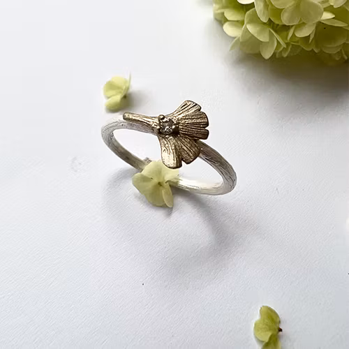 Ring Ichiban Ginkgo - Silver