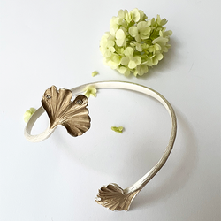Armband Fuji Ginkgo  - Silver