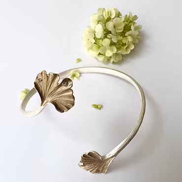 Armband Fuji Ginkgo  - Silver