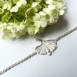 Armband Osaka Ginkgo - Silver
