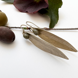 Örhängen Skopelos Olive - Brons/Guld