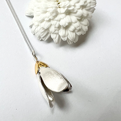 Halsband Snödroppar - Silver/Guld