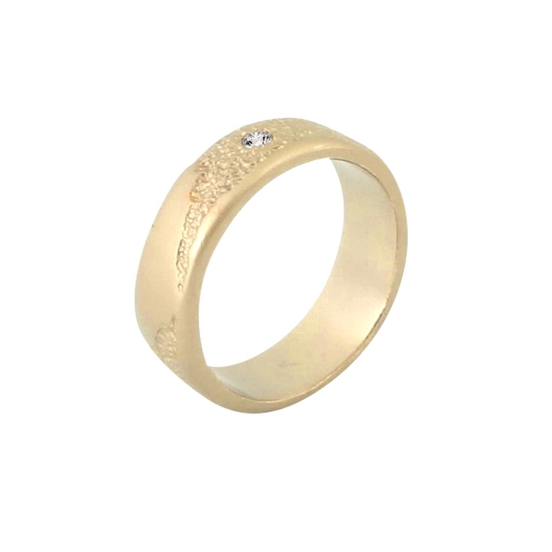 Misty Forest World Ring - 14K Gold
