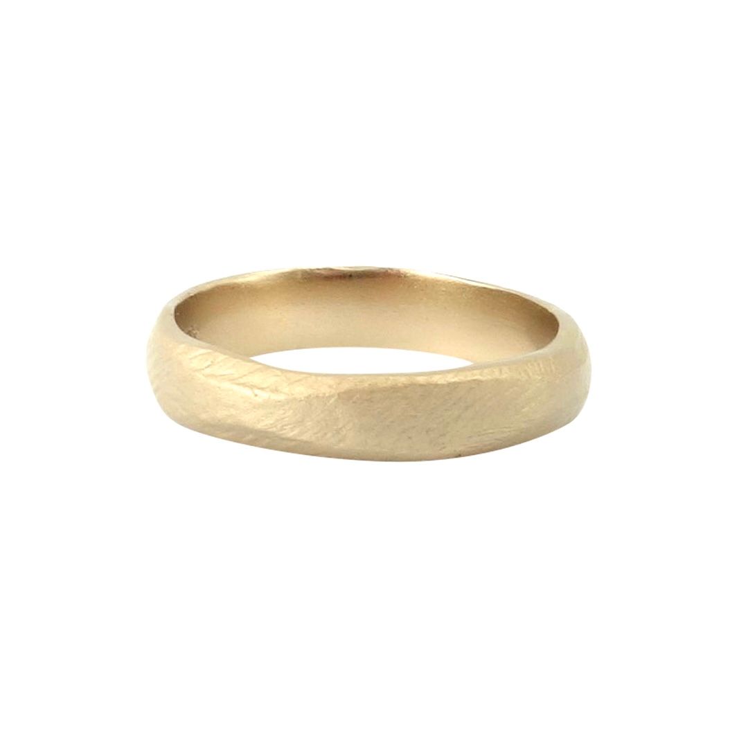 Misty Forest Louie Mens Ring - 14K Gold