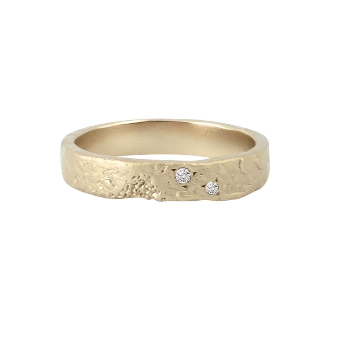 Misty Forest Twinkle Ring - 14K Gold