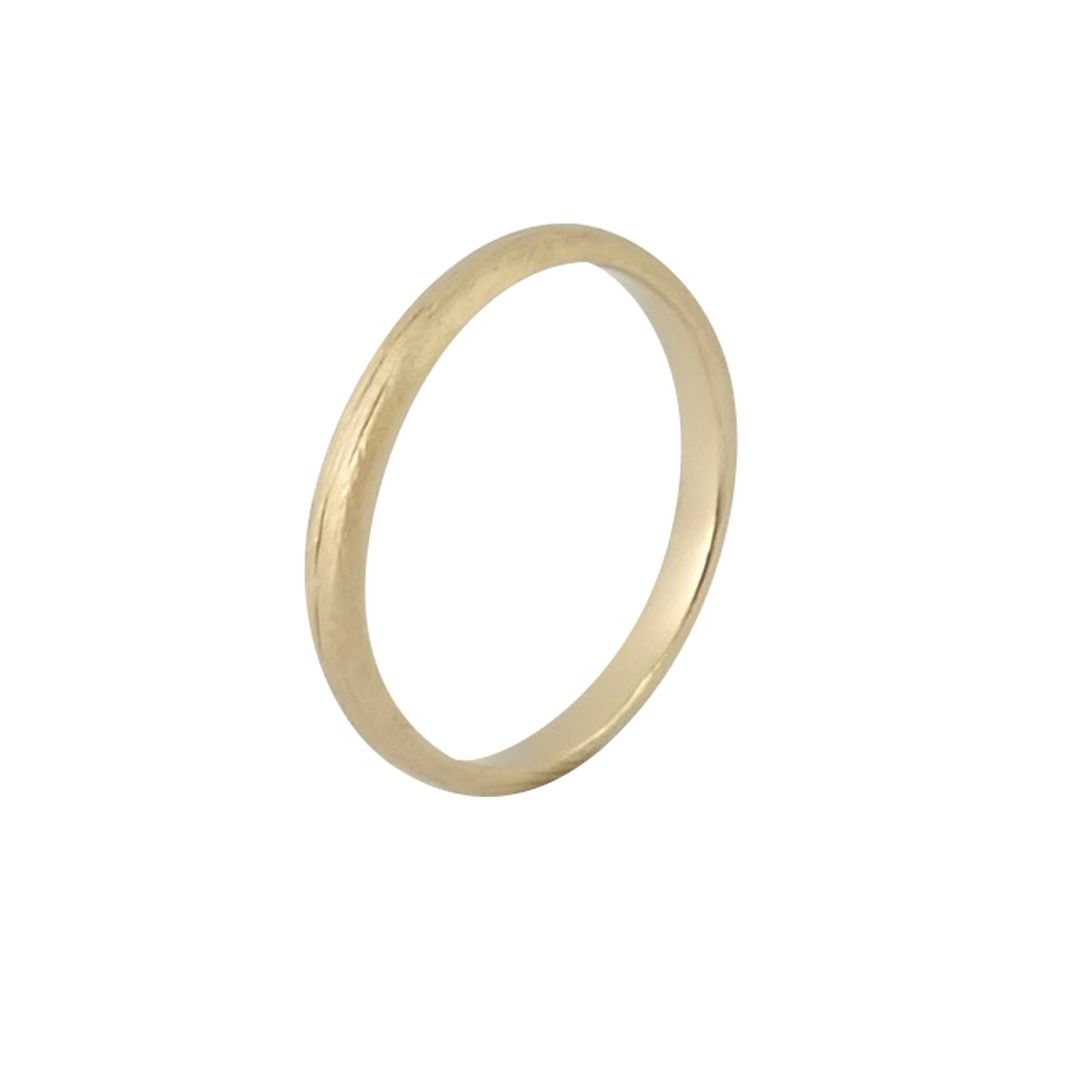 Misty Forest Silk Ring - 14K Gold