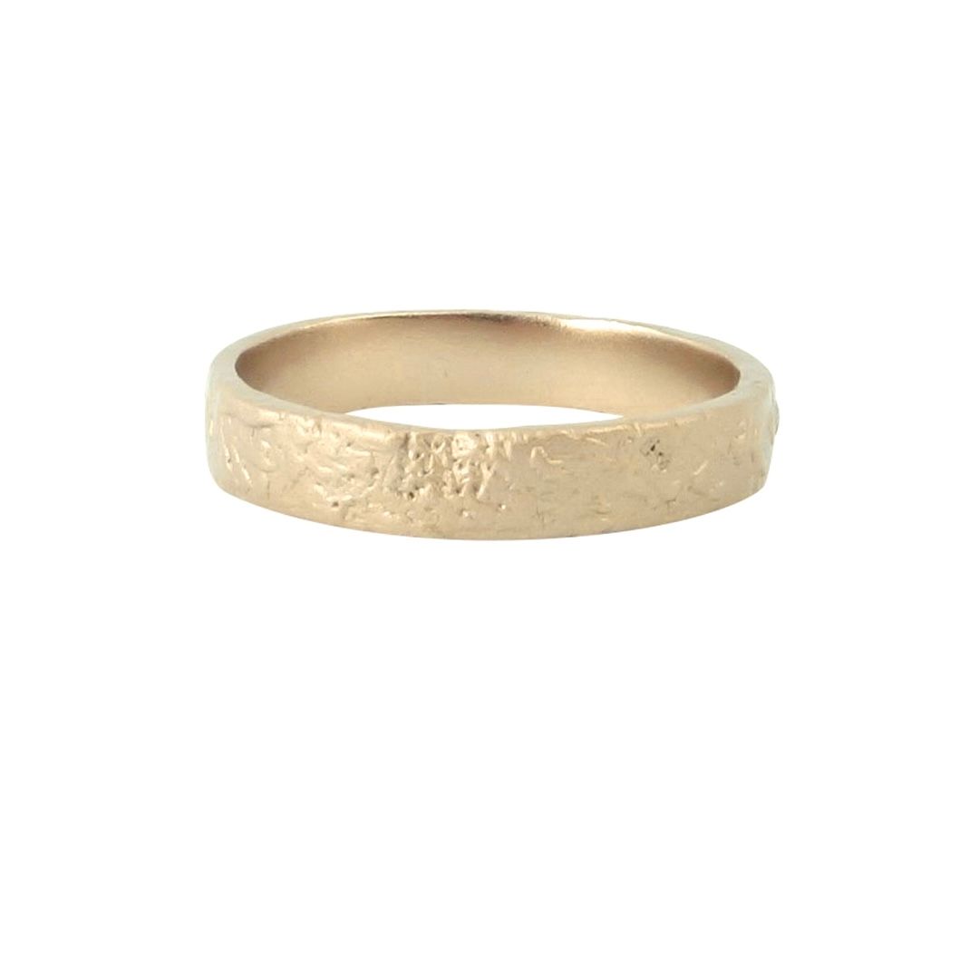 Misty Forest "Jules" Mens Ring - Förgyllt med 14K Guld