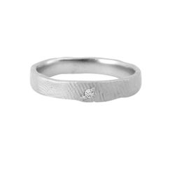 Misty Forest "Fingerprint" Ring - Silver