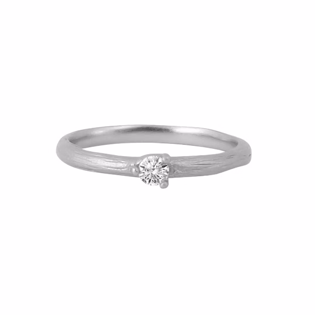 Misty Forest Idyllic Ring- silver