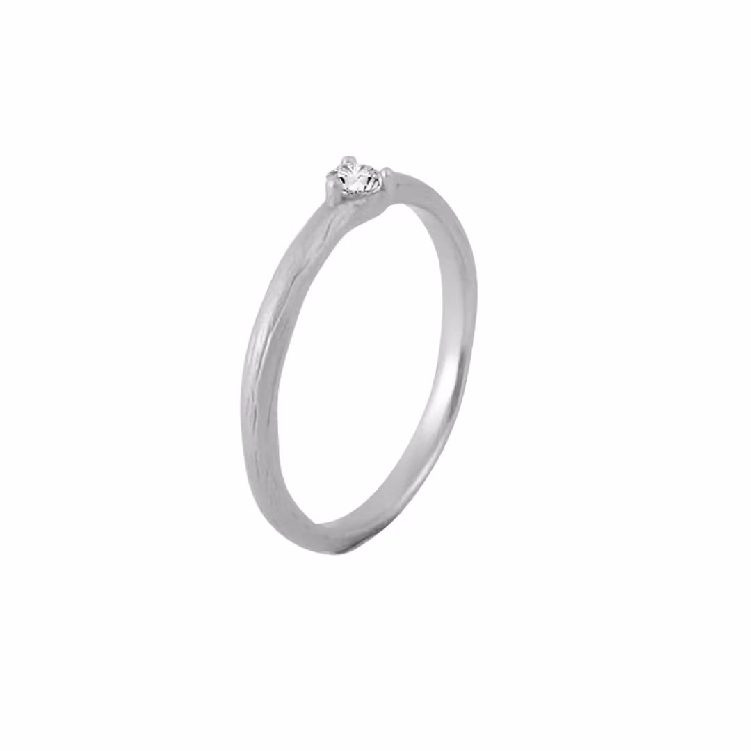 Misty Forest Idyllic Ring- silver