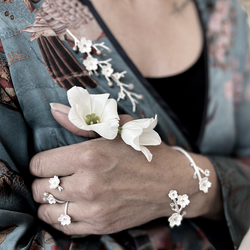 Ring Ichiyou Sakura - Silver