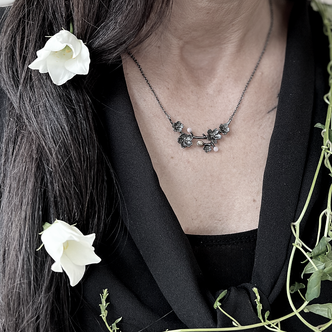 Halsband Seki Sakura - Brons/Guld