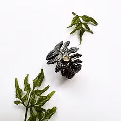 Ring Maidenhair Fern - Bronze/Gold