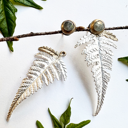 Örhängen The Lady Fern - Silver