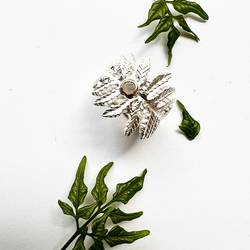 Ring Maidenhair Fern - Silver