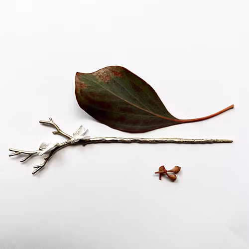 Brosch Hairpin Liberty Swallow - Silver