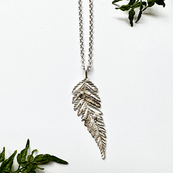 Halsband Autumn Fern - Silver