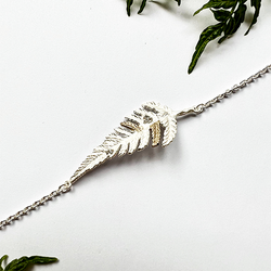 Armband Water Clover Fern - Silver