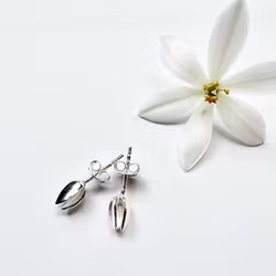 Earrings Petite Tulip - Silver