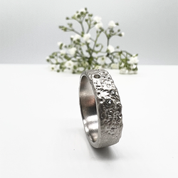 Misty Forest "Fields" Ring - Silver