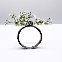 Misty Forest "Twig" Ring - Silver