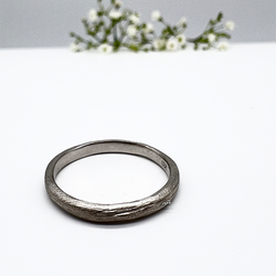 Misty Forest "Silk" Ring - 18K Vitguld med Rhodium