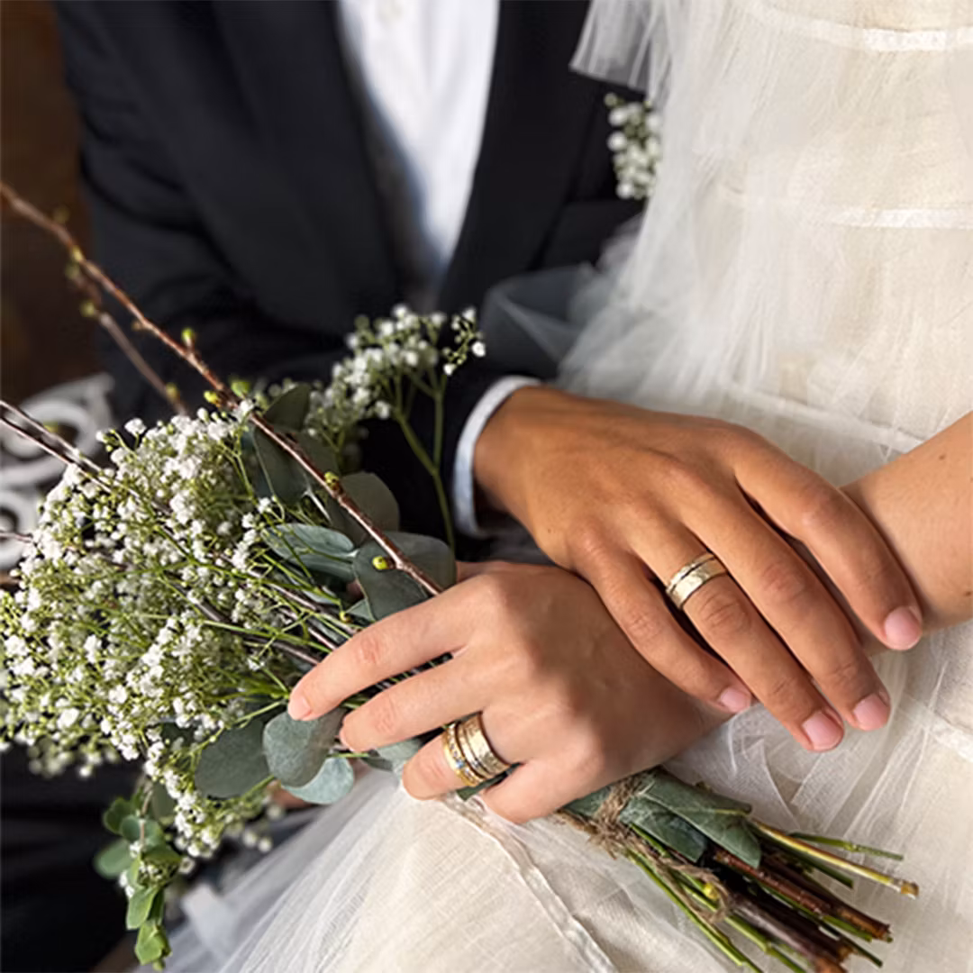 Misty Forest "Horizon" Ring - Förgyllt med 14K Guld