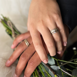 Misty Forest "Idyllic" Ring - Förgyllt med 14K Guld