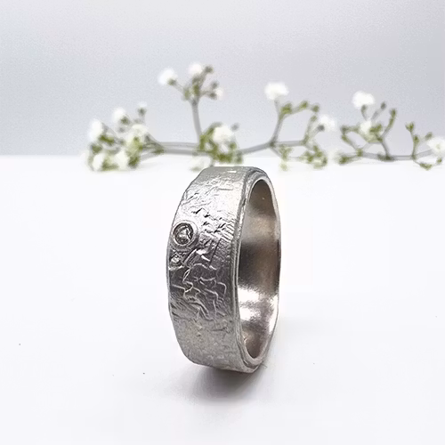 Misty Forest "Azure" Ring