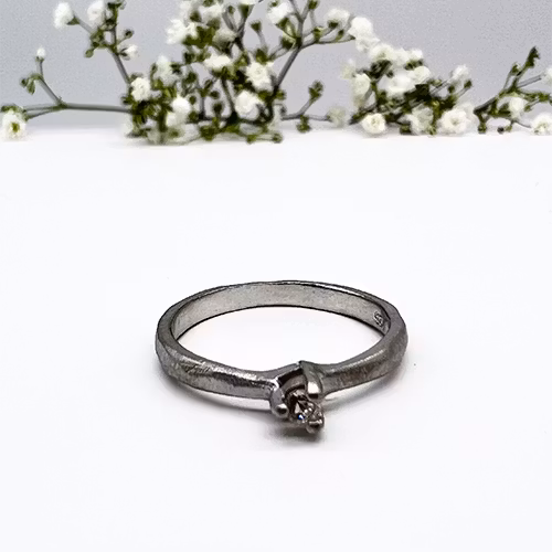 Misty Forest "Twig" Ring