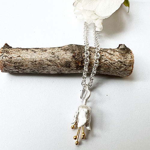 Necklace Lily - Silver/Gold