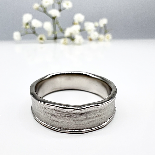 Misty Forest "Sky" Mens Ring