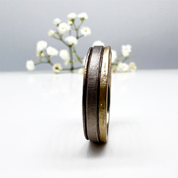 Misty Forest "Creek" Mens Ring