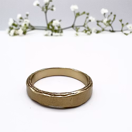 Misty Forest "Rustic" Mens Ring