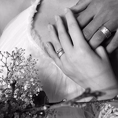 Misty Forest "Azure" Ring
