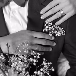 Misty Forest "Cotton" Mens Ring - 18K Gulguld