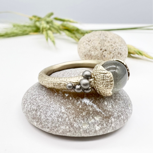 Ring Lu Stone - Bronze/Gold