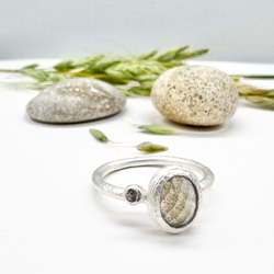 Ring Mooncore - Silver