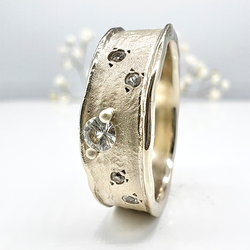 Misty Forest "Cloudy" Ring