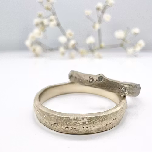 Misty Forest "Wave" Ring