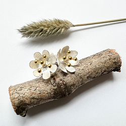 Örhängen Smörblomma - Silver/Guld