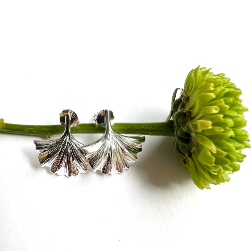 Örhängen Fluttering Leaves - Silver