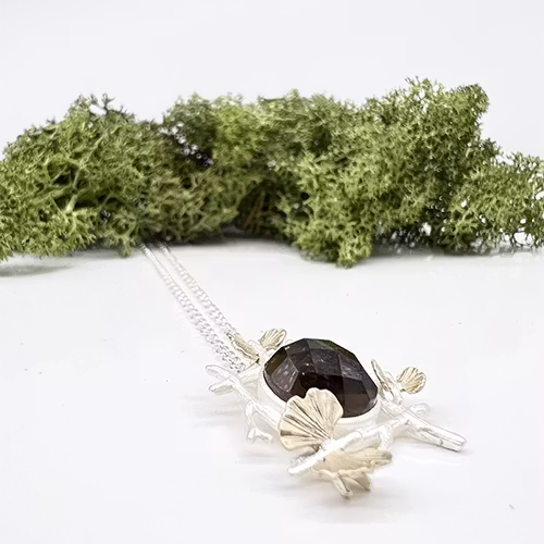 Halsband Phalène Butterfly - Silver
