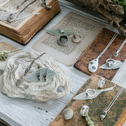 Ring Lu Stone - Silver