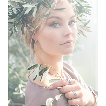 Ring Korfu Olive - Brons/Guld