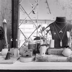 Halsband Kos Olive - Brons/Guld