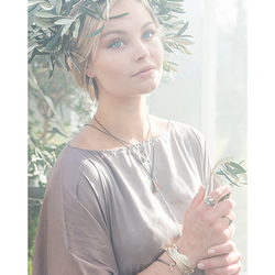 Armband Naxos Olive - Brons/Guld